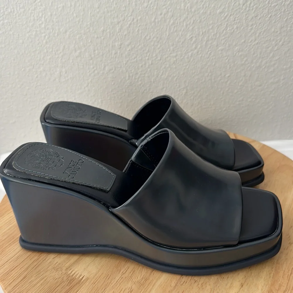 Vince Camuto Platform Slide Sandals - Falivda